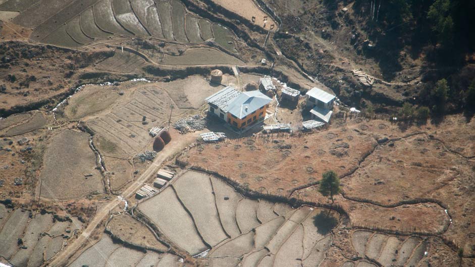  Bhutan-Cultivation Hill-Farming Bhutan