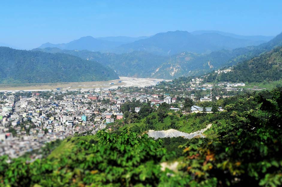 Valley Landscape Natural Bhutan-Valley