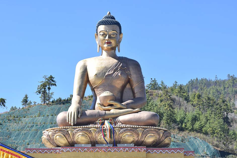 Country Bhutan Statue Buddha