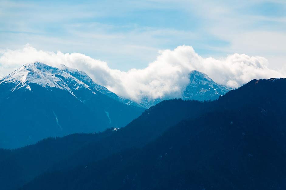 Bhutan Nature Hills Mountains
