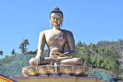 Buddha Country Bhutan Statue Picture