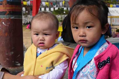 Children Baby Asia Bhutan Picture