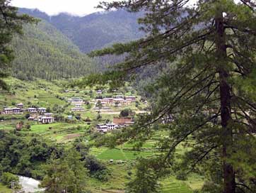 Bhutan Nature Tourism Mountains Picture