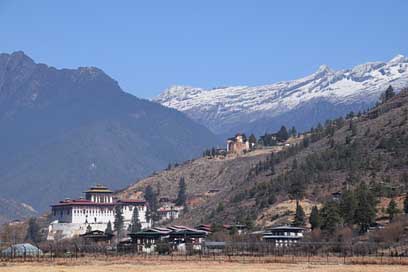 Bhutan Rinpung-Dzong Landmark Paro Picture