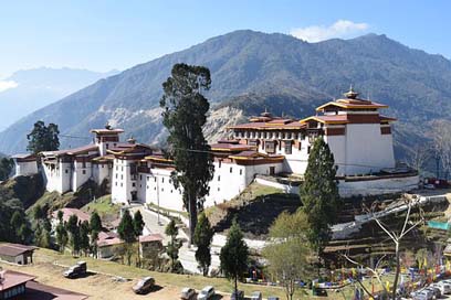 Trongsa Fortress Fort Bhutan Picture