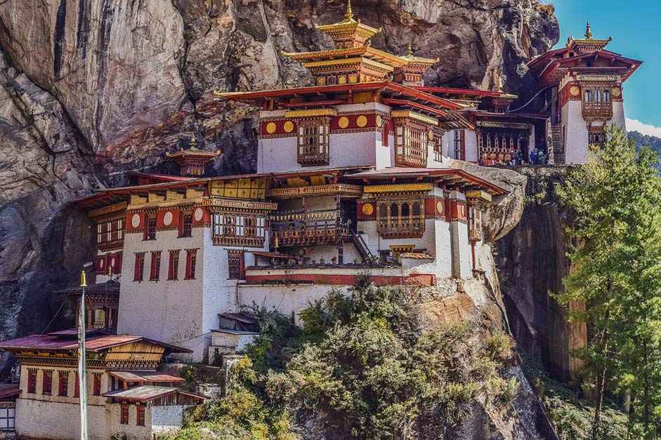 One-Of-A-Kind Bhutan Monastery Tigers-Nest