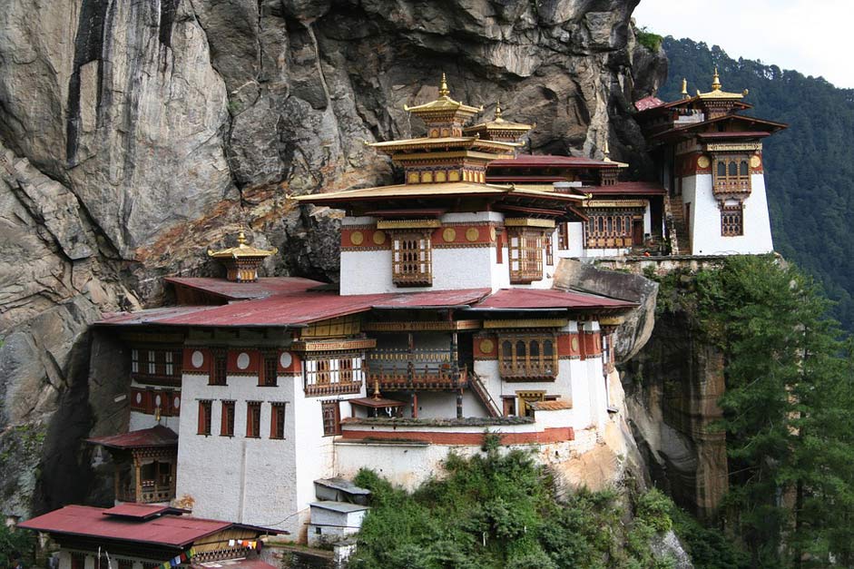 Paro Bhutan Monastery Tigers-Nest