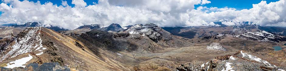 Panorama 5421M Bolivia Chacaltaya