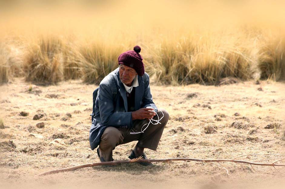 Bolivia Cochabamba Tiraque Peasant