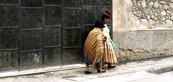 La-Paz  Women Bolivia Picture
