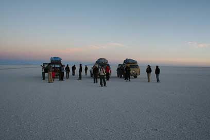 Salt-Flats White Horizon Bolivia Picture