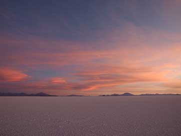 Salar Bolivia Sunset Uyuni Picture