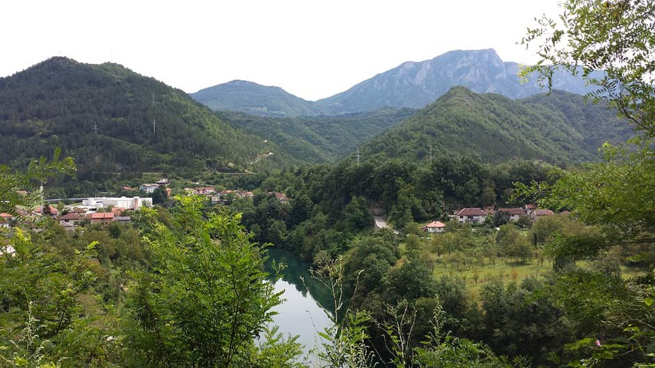 Mountains Lake Croatia Bosnia