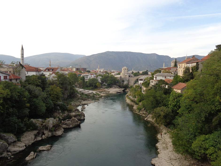 Stone-Bridge Herzegovina Bosnia Mostar