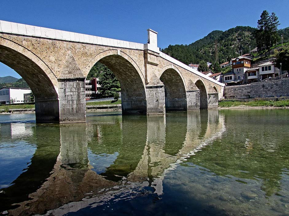 River Konjic Bosnia-And-Herzegovina Old-Bridge