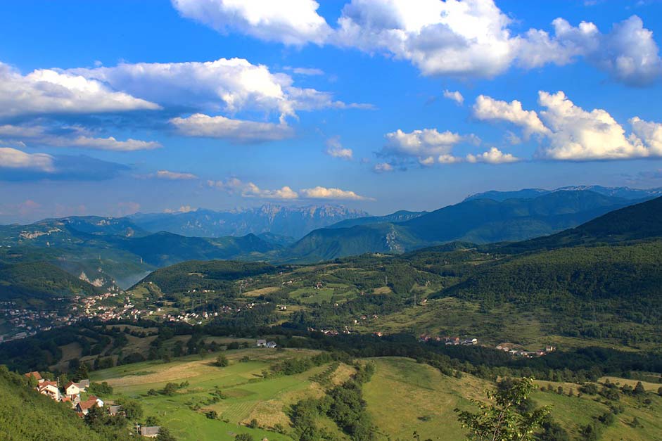 Panorama Herzegovina Bosnia Photoshop