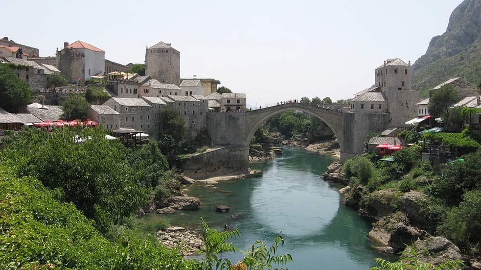 Mostar Old-Town Bridge Stari-Most