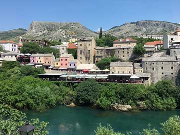 Mostar Islam Bosnia River Picture