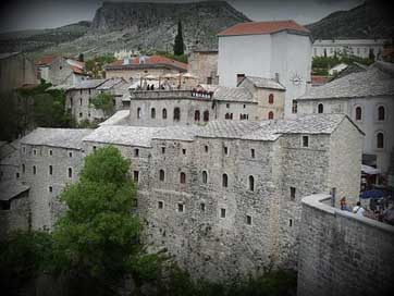 Mostar Cityscape Historic Old-Town Picture