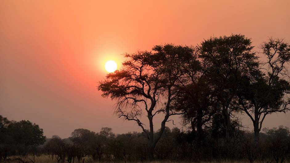 Afterglow Nature-Shots Botswana Sunset