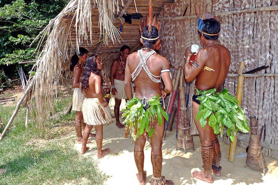 Tropig Brazil Rainforest Amazon-Indians