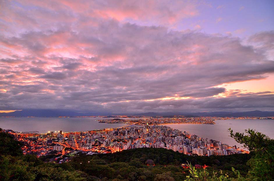 Cityscape City Brazil Beach