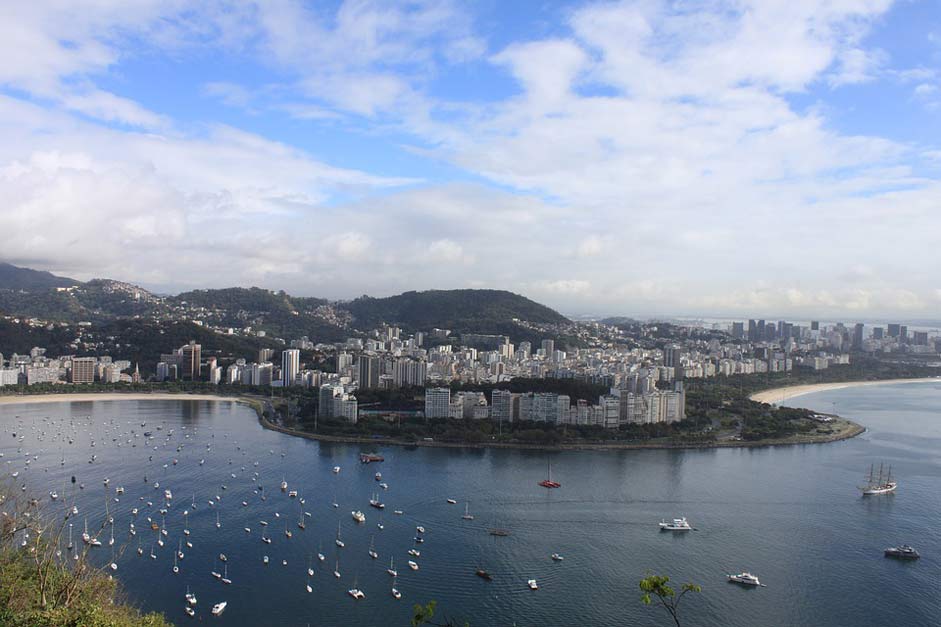 Metropolis Big-City Rio-De-Janeiro Brazil