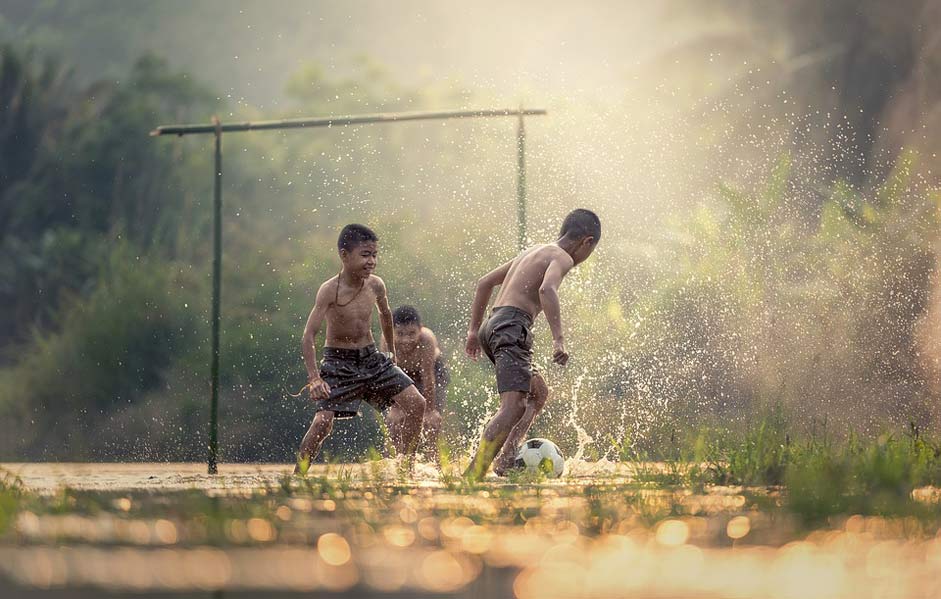 Ball Sports Children Football