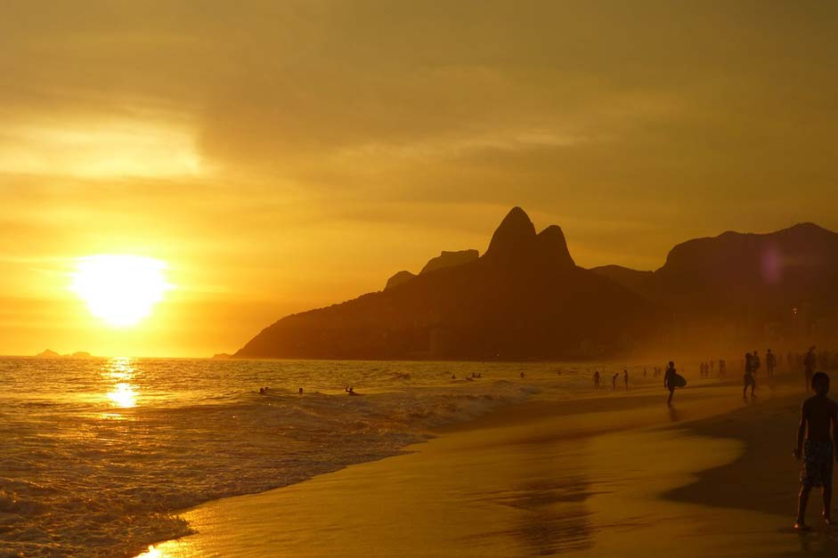  Sugarload-Mountain Rio-De-Janeiro Ipanema-Beach