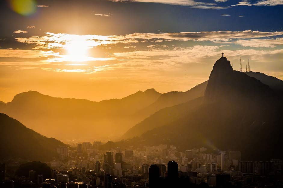 Rio Brazil Corcovado Rio-De-Janeiro