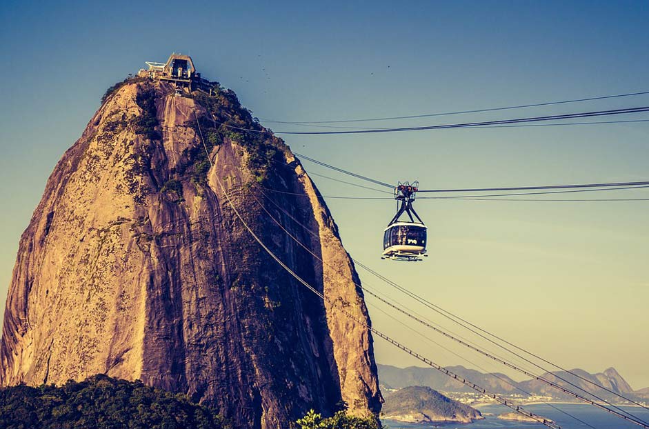 Cable-Car Brazil Rio-De-Janeiro Sugarloaf-Mountain