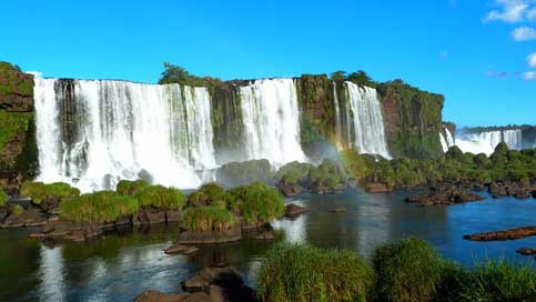 Iguazu-Falls Nature Brazil Cataracts Picture