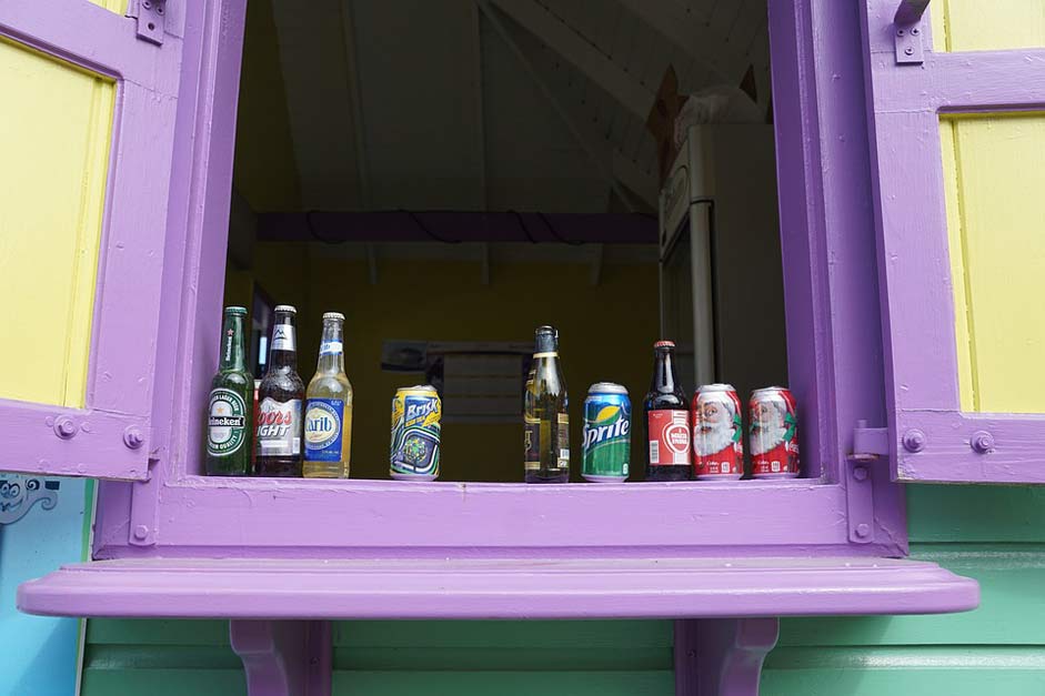 Coctail British-Virgin-Island Colorful Bar