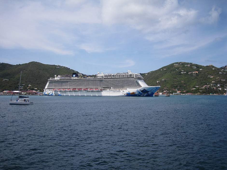 Tortola British-Virgin-Islands Liner Cruise-Ship