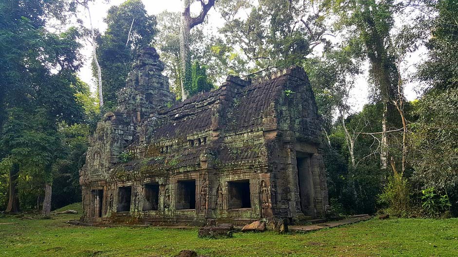 Stones Zen Landscape Angkor