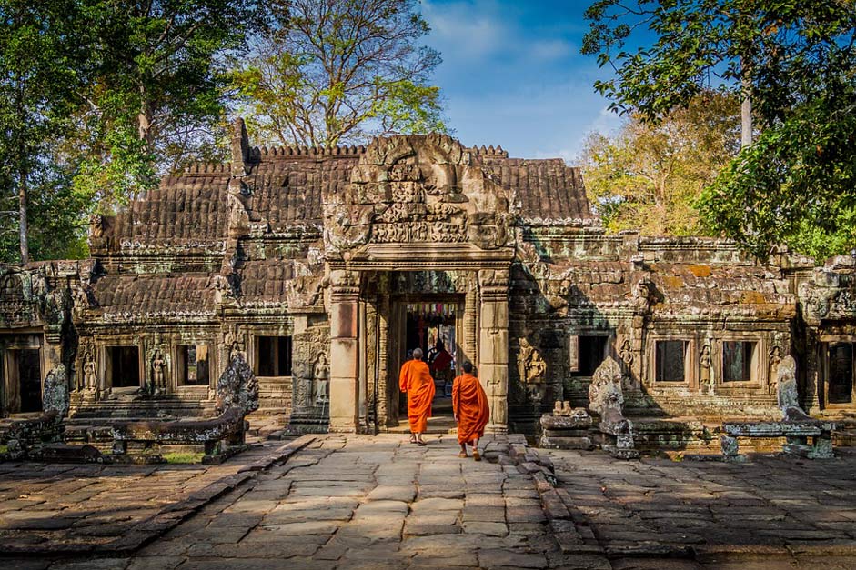 Old Cambodia Wat Angkor