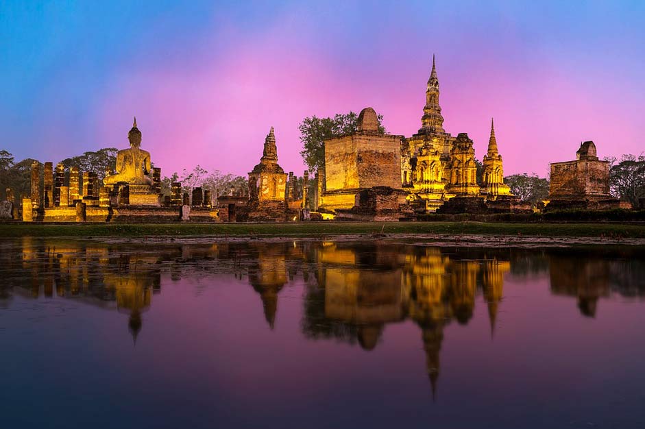 Art Architecture Ancient Phra-Nakhon-Si-Ayutthaya