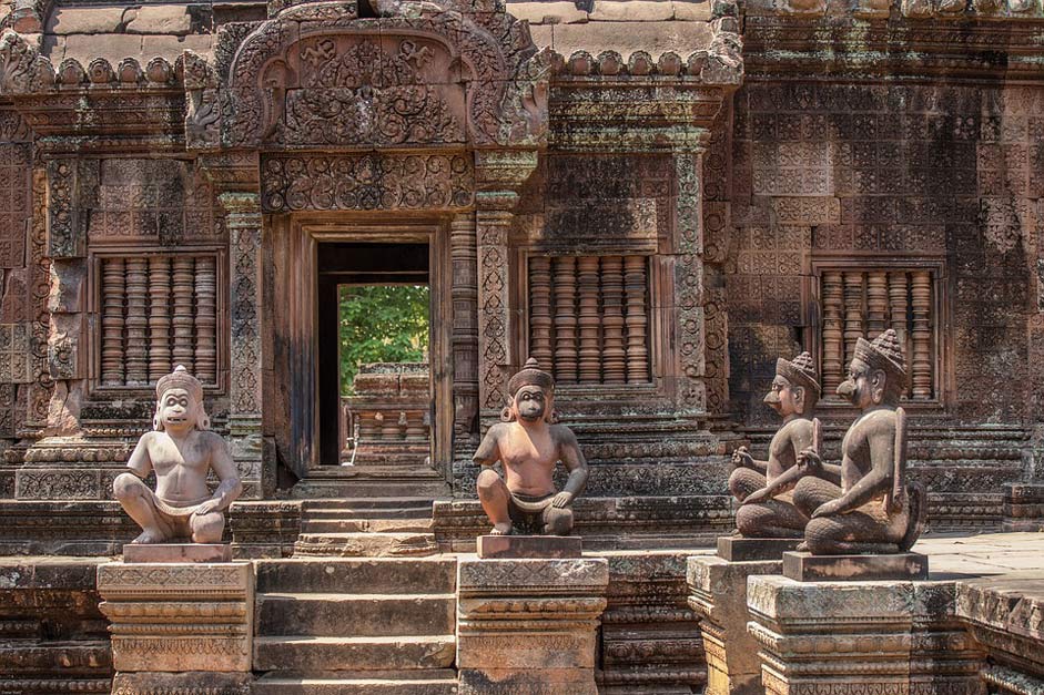 Temple Banteay-Srei Cambodia Siem-Rap
