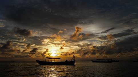 Cambodia Sea Sihanoukville Asia Picture