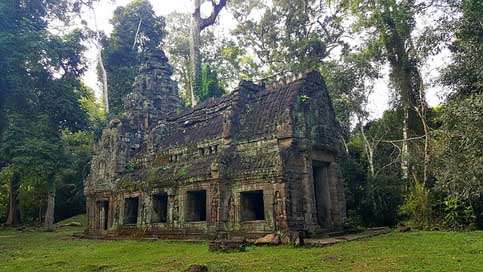 Angkor Stones Zen Landscape Picture