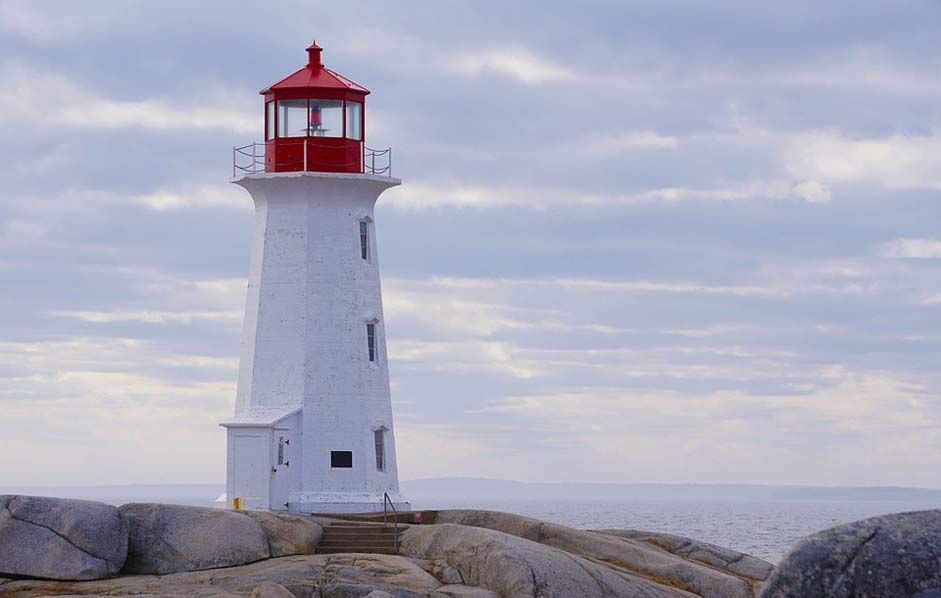Ocean Canada Nova-Scotia Lighthouse