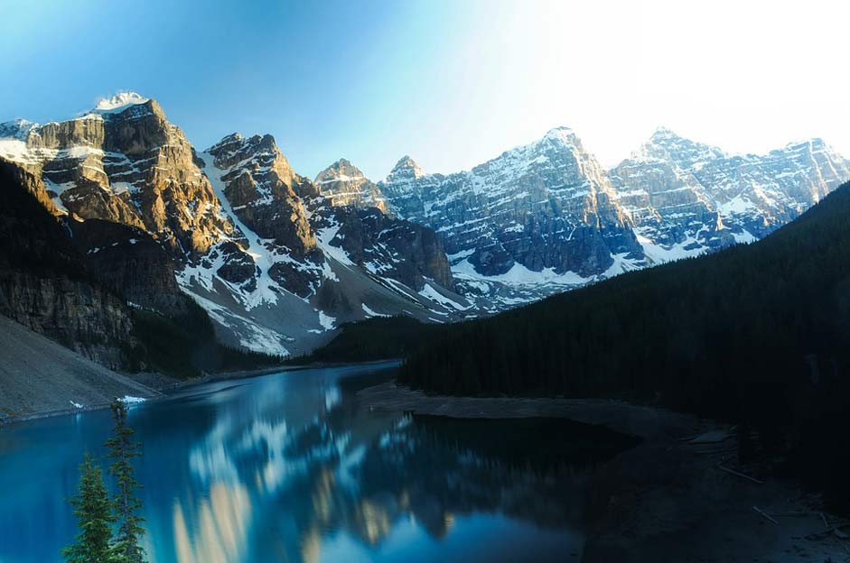 Canada Reflections Water Moraine-Lake