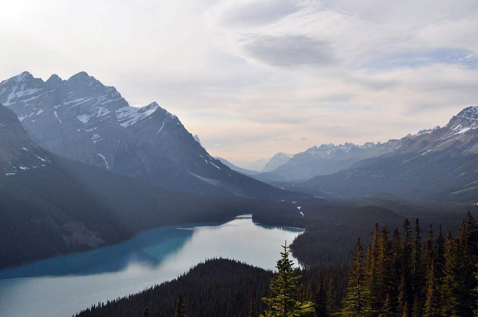 Nature Canada Lake Mountains