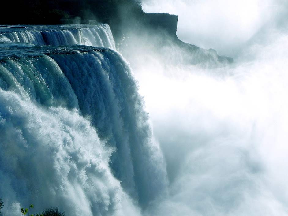 Water Water-Power Waterfall Niagara-Falls