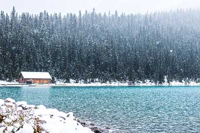 Lake Banff Canada Louise Picture