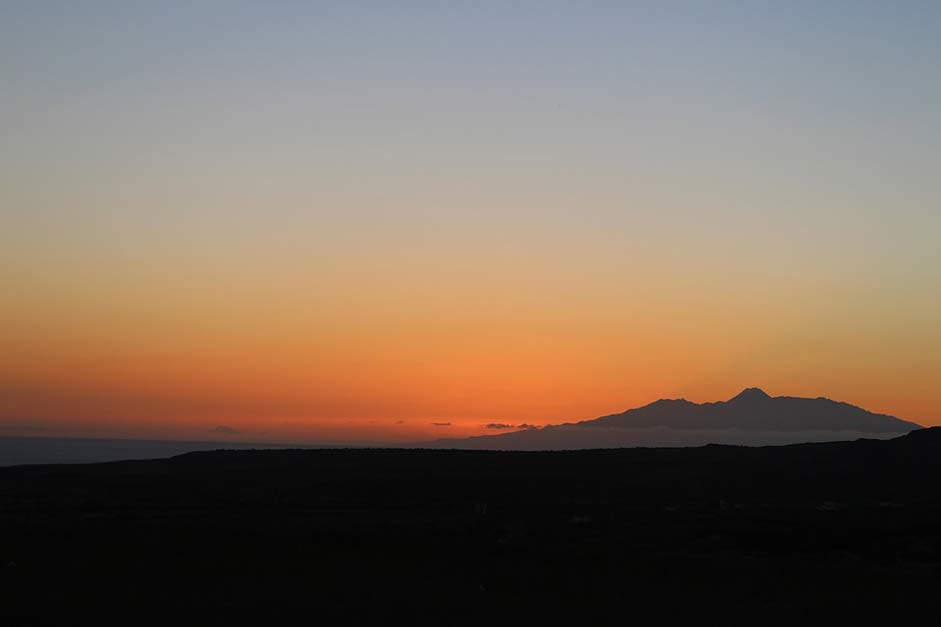 Sky Landscape Volcano Sunset-Sky