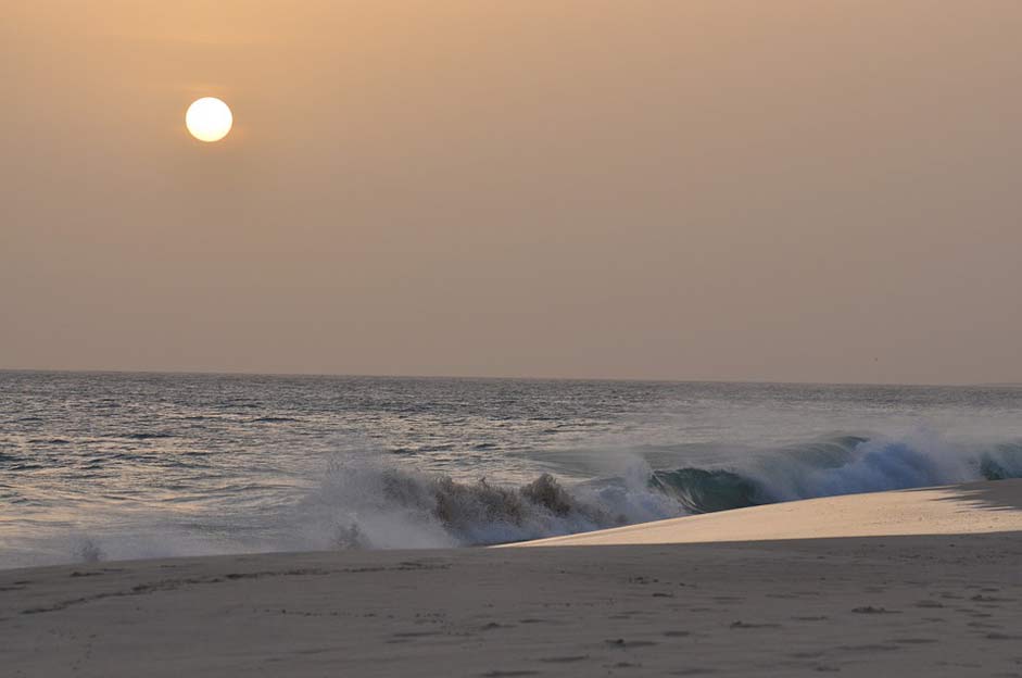 Water Sea Waves Sunset