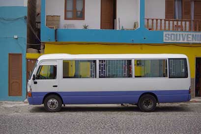 Bus Sal-Rei Boa-Vista Cape-Verde Picture