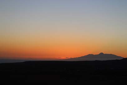 Sunset-Sky Sky Landscape Volcano Picture