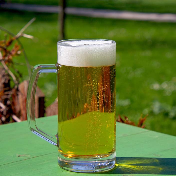 Drink Foam Beer-Glass Beer